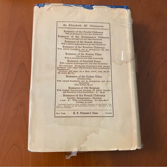 Romance of Old Belgium, 1915, 1st Edition HC Book w Cover  Elizabeth W. Champney - Picture 3 of 9